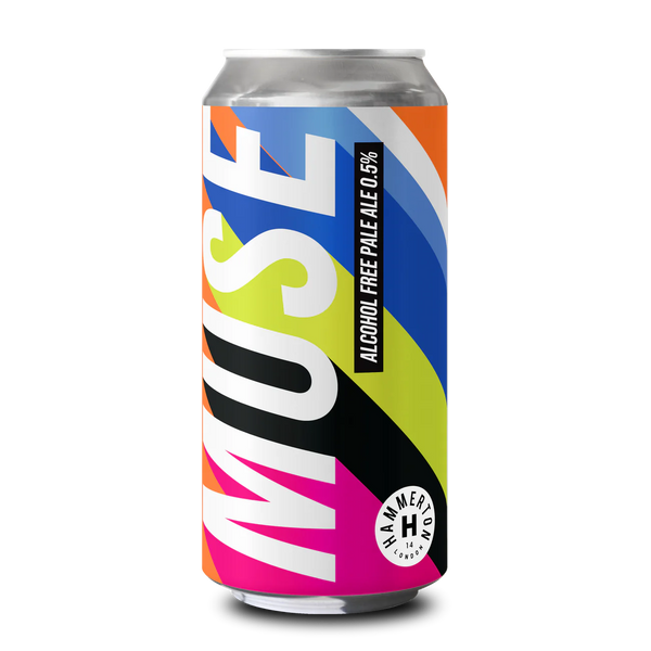 Hammerton MUSE AF Alcohol-Free Pale Ale (0.5% ABV) – 440ml (bbf july 25)