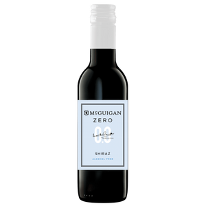 McGuigan Zero Shiraz Alcohol-Free Red Wine – 187ml Bottles
