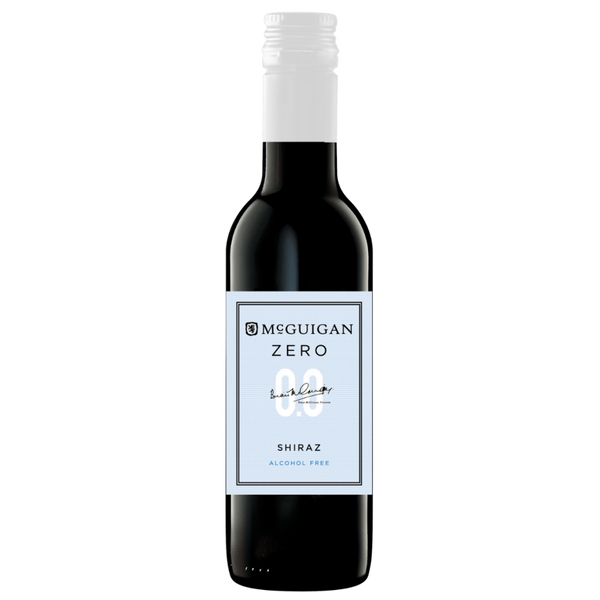 McGuigan Zero Shiraz Alcohol-Free Red Wine – 187ml Bottles