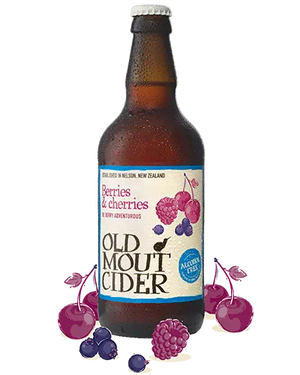 Old Mout Berries & Cherries Alcohol-Free Cider – Fruity Non-Alcoholic Refreshment