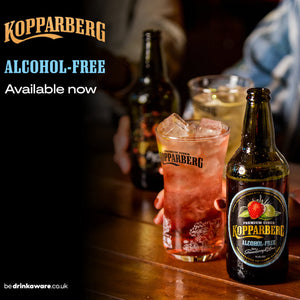 Kopparberg Strawberry &amp; Lime Cider Alcohol Free Cider 0% 500ml