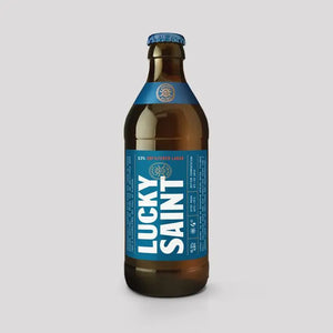 Lucky Saint Unfiltered Lager 0.5% – Premium Non-Alcoholic Beer