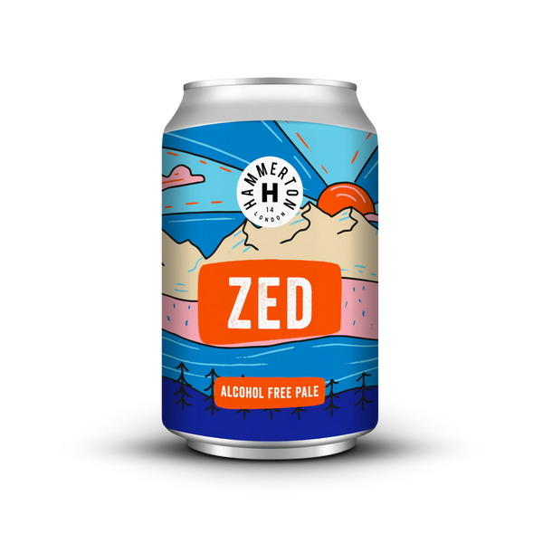 Hammerton ZED Alcohol-Free Pale Ale (0.5% ABV)