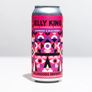 Jelly King Dry Hopped Sour Raspberry & Blackberry – Non Alcoholic Beer