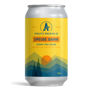 Athletic Brewing Co. Upside Dawn Golden Ale 0.5% (355ml) alcohol free beer