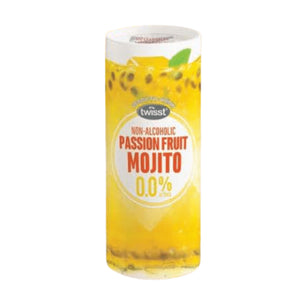 TWISST - Passion Fruit MOJITO NON ALCOHOLIC COCKTAIL 0.0%, 235ml (bbf 27/07/25)