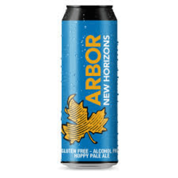 Arbor Ales - New Horizons AF 0.5% ABV – Alcohol-Free Pale Ale Pint Can 568ml