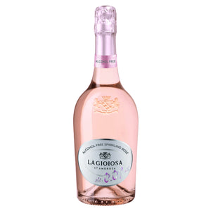 La Gioiosa ROSE Alcohol Free 0% Sparkling Italian wine 75cl