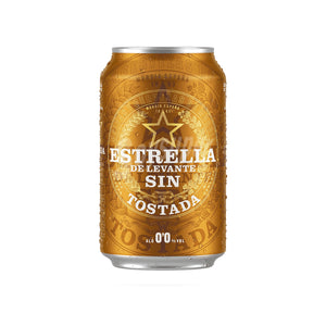 Estrella Levante Tostada 0.0 Alcohol Free Beer, 330ml