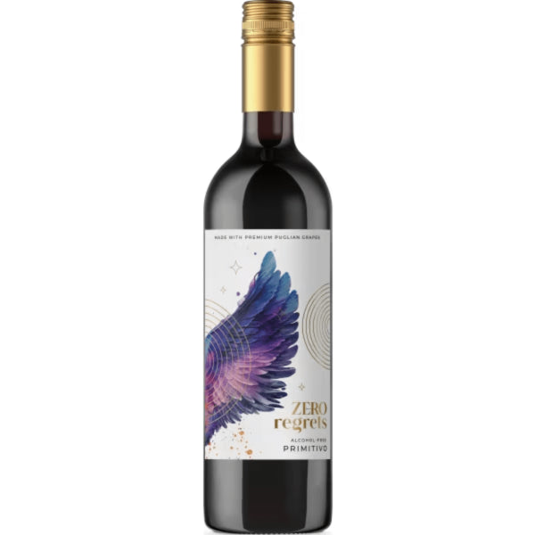 Zero Regrets - Primitivo, Alcohol Free Red Wine