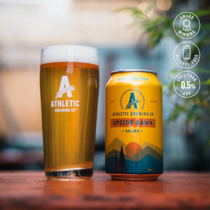 Athletic Brewing Co. Upside Dawn Golden Ale 0.5% (355ml) alcohol free beer