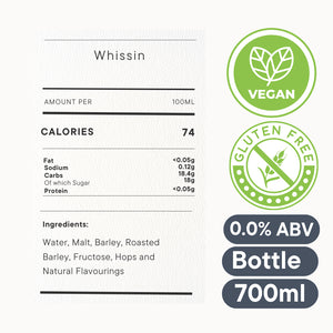 Whissin 70cl - Alcohol Free Whiskey Alternative