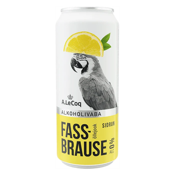 A. Le Coq Fassbrause Lemon – Alcohol Free Lemon Radler