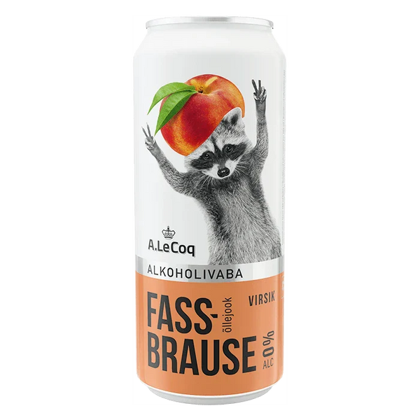 A. Le Coq Fassbrause Peach – Alcohol Free Peach Radler