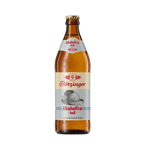 Flötzinger Hell Alcohol-Free Lager - Non Alcoholic Helles