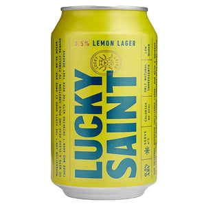 Lucky Saint Superior Lemon Lager - Non Alcoholic Citrus Lager